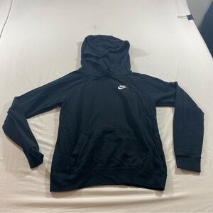 NWOT NIKE Sweatshirt HoodieSweater Black Hoodie casual athletic relaxed XS